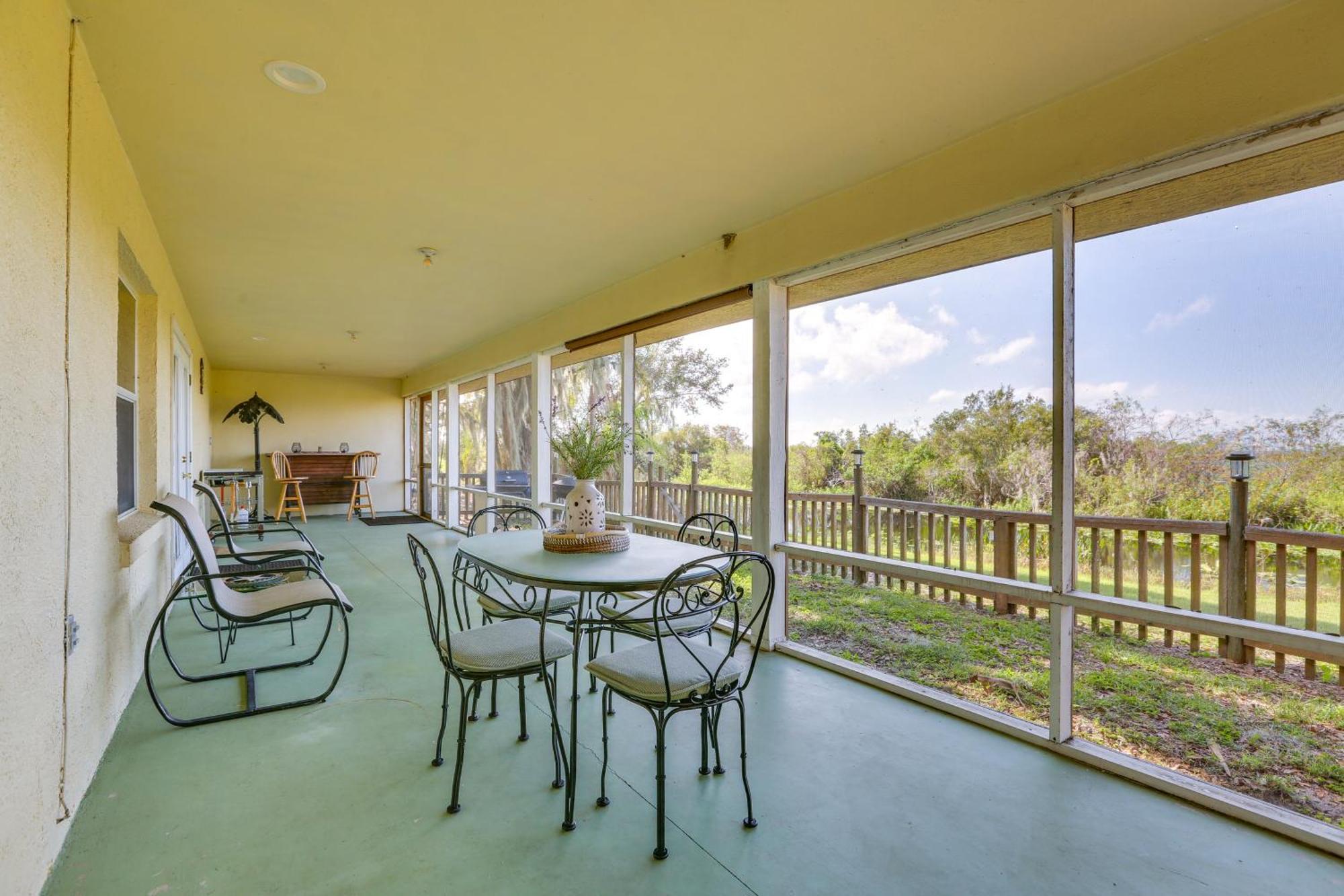 Lush Lorida Home On Lake Istokpoga ซีบริง ภายนอก รูปภาพ